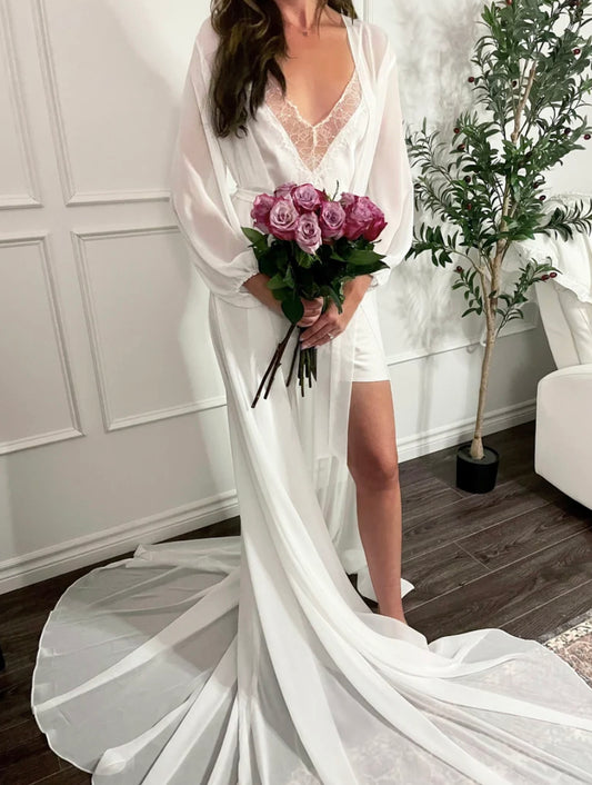 LUXE CHIFFON ROBE