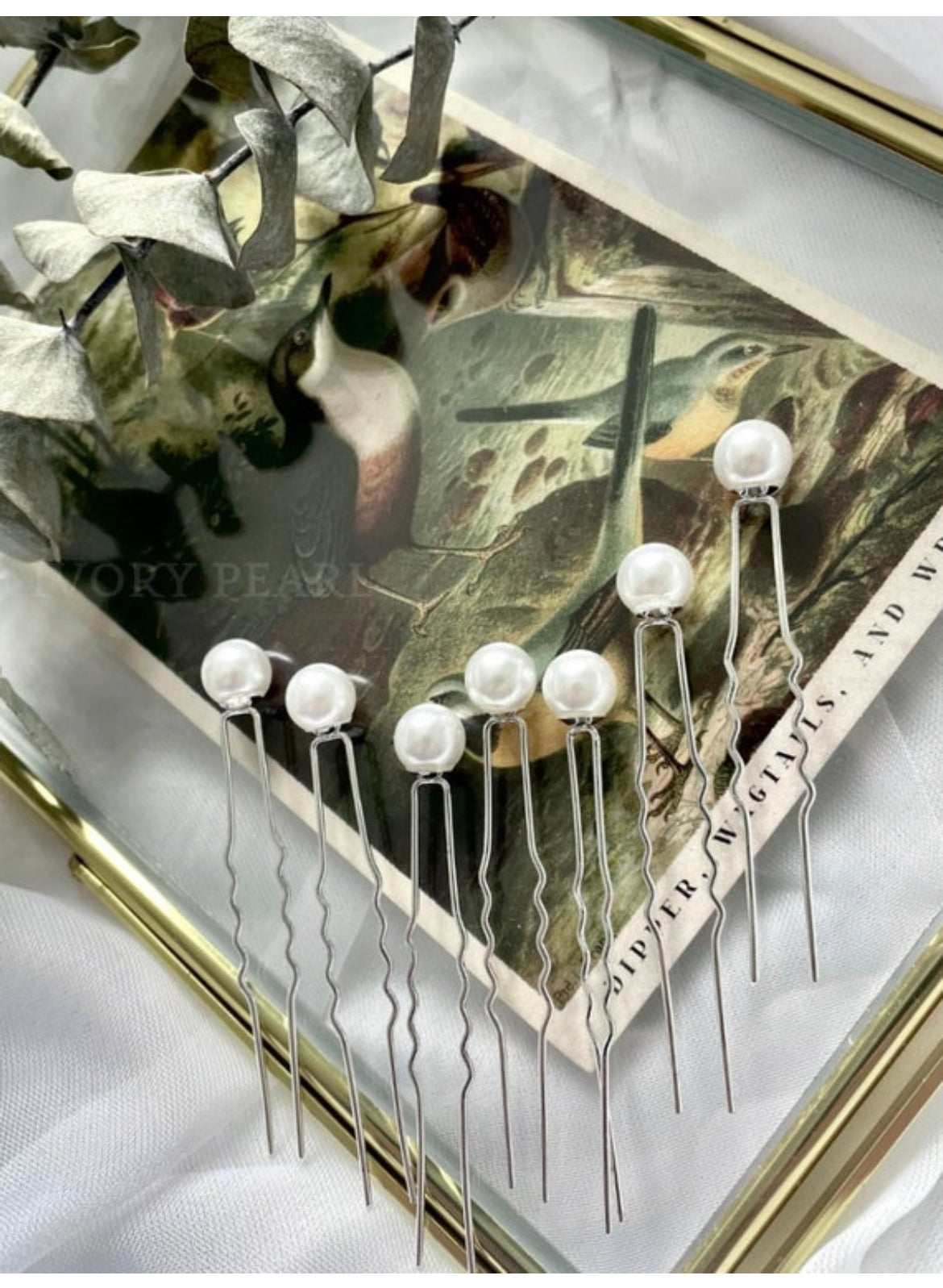 CLASSIC PEARL HAIR PINS